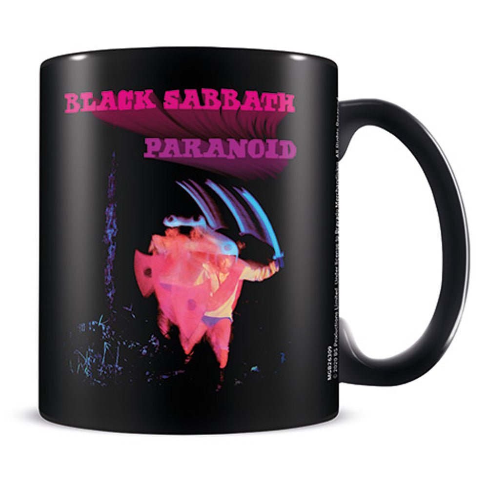 BLACK SABBATH ブラックサバス (OZZY OSBOURNE 追悼 ) - Paranoid / Black / マグカップ - PGS